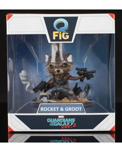Фигура Q-Fig Guardian of the Galaxy Vol. 2 - Rocket & Groot, 14 cm - 5