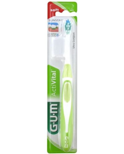 Gum Четка за зъби Activital, Soft, асортимент - 2
