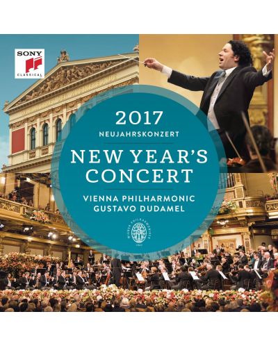 Gustavo Dudamel & Wiener Philharmoniker - New Year's Concert 2017 / Neujahrskonzer (2 CD) - 1