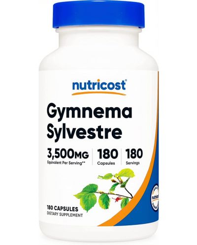 Gymnema Sylvestre, 180 капсули, Nutricost - 1