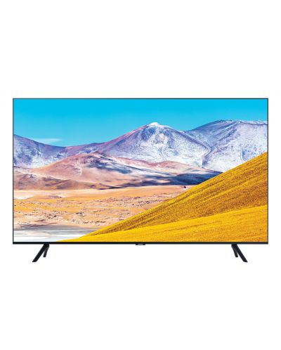 Смарт телевизор Samsung - 43TU8072, 43", 4K, Crystal LED, черен - 1