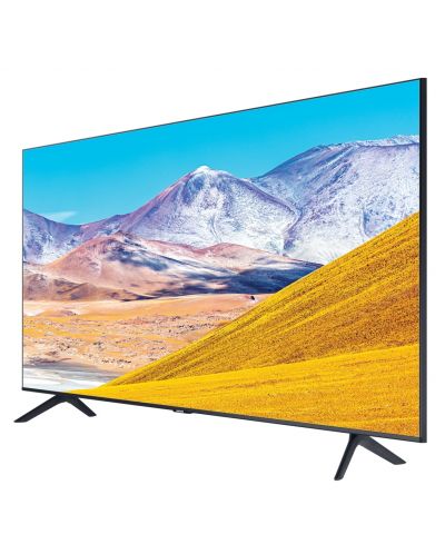 Смарт телевизор Samsung - 43TU8072, 43", 4K, Crystal LED, черен - 3