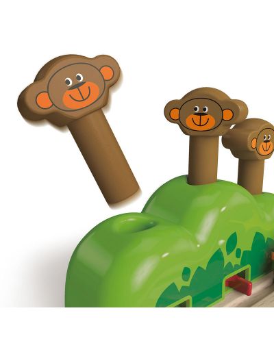 Игра Hape - Линия с изскачащи маймунки - 5