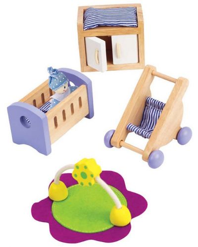 Игрален комплект Hape - Бебешко обзавеждане, мини мебели - 2
