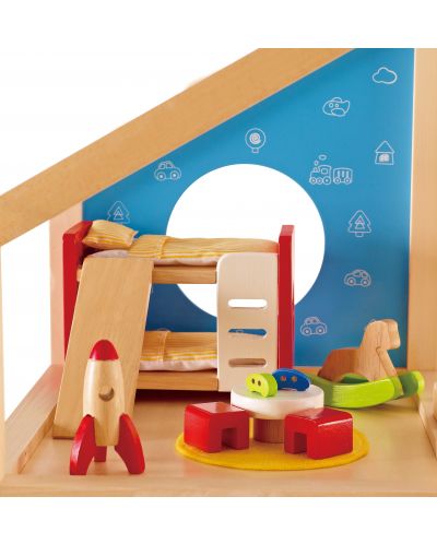 Игрален комплект Hape - Детска стая, мини мебели - 3