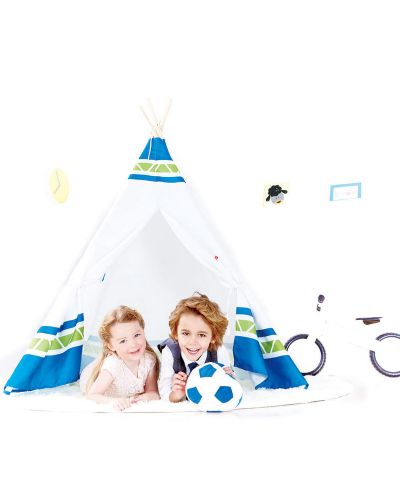 Детска палатка Hape - Синя - 3