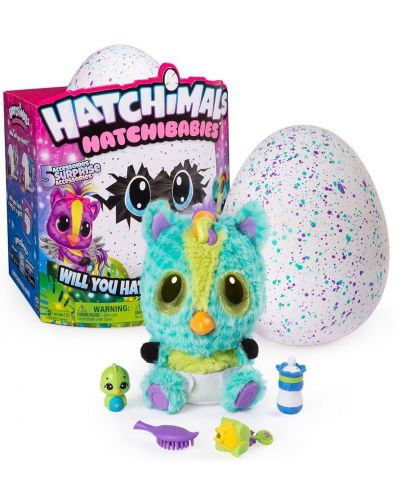Фигурка-изненада Hatchimals - Hatchibabies, Ponette