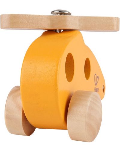 Детска играчка Hape – Вертолет, дървена - 3