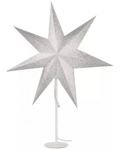 Хартиена звезда Emos - 45 cm, 25W, E14, бяла - 1