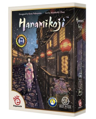 Настолна игра Hanamikoji - семейна