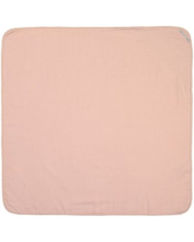 Хавлия с качулка Lassig - Cozy Care, 90 х 90 cm, розова - 3