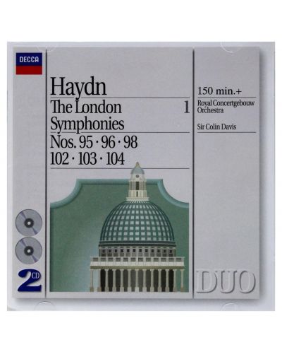 Haydn: The London Symphonies - Nos. 95, 96, 98 & 102 - 104 (2 CD) - 1