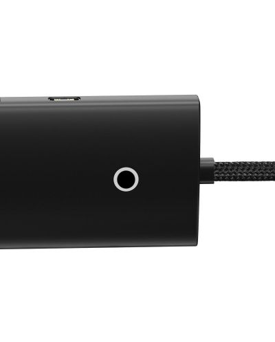 Хъб Baseus - Lite Series, 5 порта, USB-C, 0.25m, черен - 4