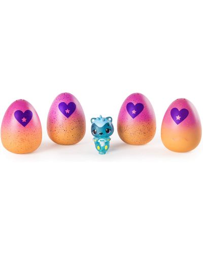 Фигурки-изненада Hatchimals - Сезон 4, 4 животинчета, с бонус