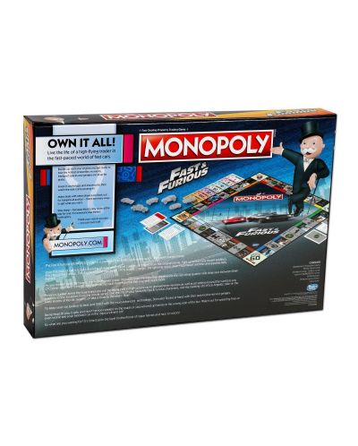 Настолна игра Hasbro Monopoly - Fast and Furious - 5