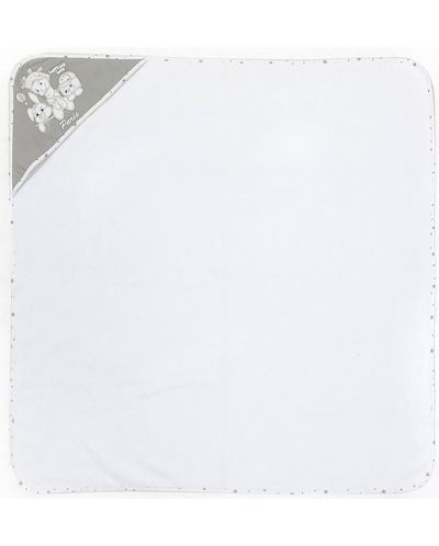 Хавлия Bambino casa - Paris bianco, grigio, 100 х 100 cm - 1