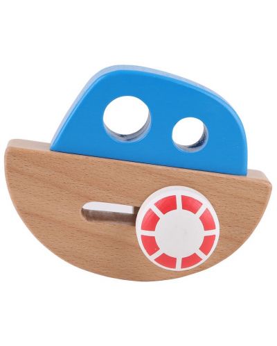 Детска играчка Hape – Корабче, дървена - 2