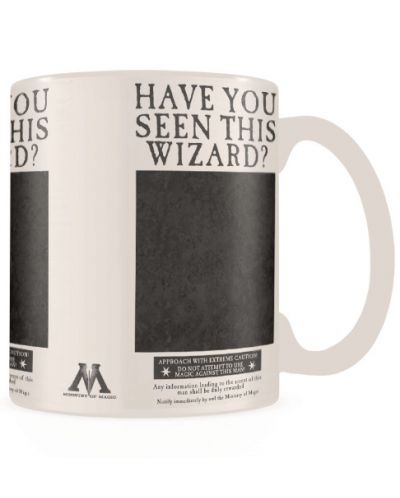 Чаша с термо ефект Pyramid - Harry Potter: Wanted Sirius Black - 1