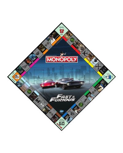 Настолна игра Hasbro Monopoly - Fast and Furious - 3