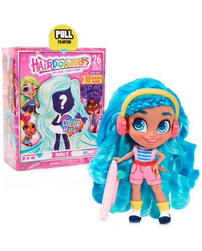 Кукла с изненади Just Play - Hairdorables, серия 2, асортимент - 1