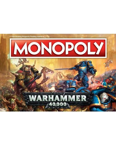 Настолна игра Hasbro Monopoly - Warhammer - 3