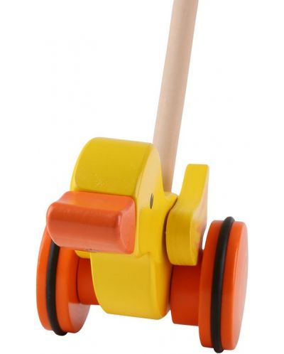 Детска играчка за бутане Hape – Пате, дървена - 3
