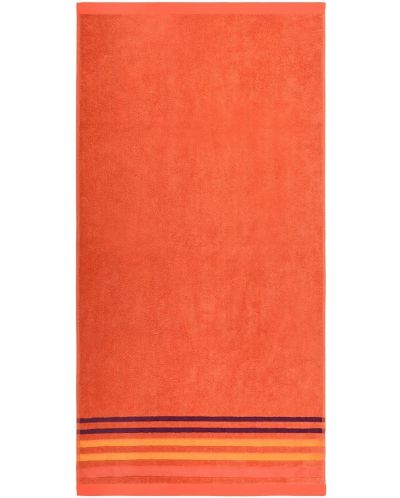 Хавлиена кърпа Dilios - Леонардо линии, 100% памук, оранжева - 2