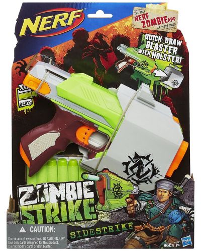 Пистолет Hasbro Nerf Zombie Strike  – Sidestrike - 2