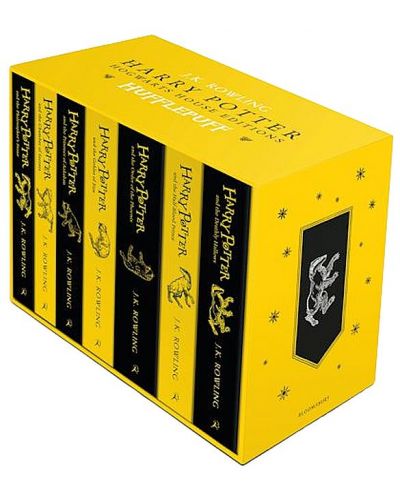 Harry Potter Hufflepuff House Edition Paperback Box Set - 1