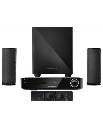 Аудио система harman/kardon BDS 380 - 2.1, черна + 3D Blu-ray плейър - 1
