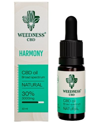 Harmony CBD масло, 30%, 10 ml, Weedness CBD - 1