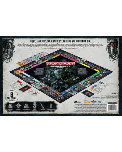 Настолна игра Hasbro Monopoly - Warhammer - 5