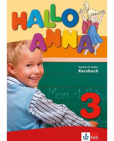 Hallo Anna 3: Учебна система по немски език за деца - ниво А1.2 + 2 CD - 1