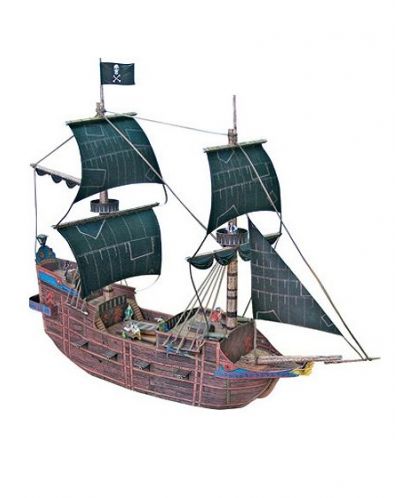 Хартиен модел: Пиратски кораб - 3