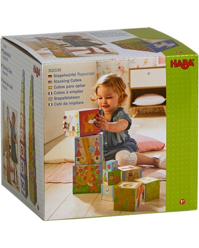 Игра с кубчета Haba - Рапунцел - 7