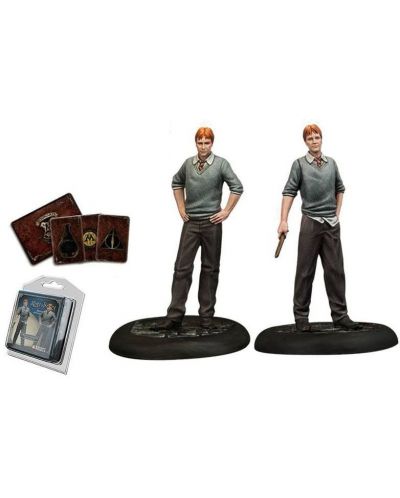 Разширение за настолна игра Harry Potter Miniatures Adventure Game - Fred &amp; George Weasley - Архивирано ску