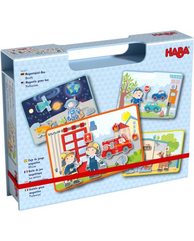 Детска магнитна игра Haba - Професии - 1