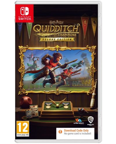 Harry Potter: Quidditch Champions - Deluxe Edition - Код в кутия (Nintendo Switch) - 1