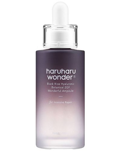 Haruharu Wonder Black Rice Ампула с хиалурон Botanical 2GF, 30 ml - 1