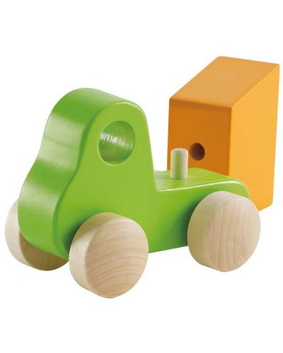 Детска играчка Hape – Камионче, дървена - 3