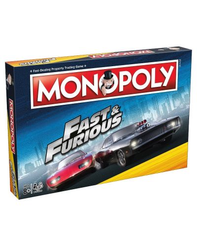 Настолна игра Hasbro Monopoly - Fast and Furious - 1