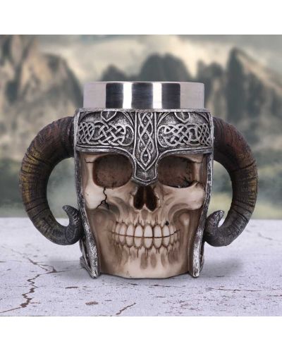 Халба Nemesis Now Adult: Medieval - Viking Skull - 7