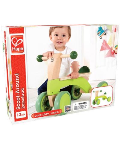 Детска играчка Hape – Колело без педали, дървена - 1