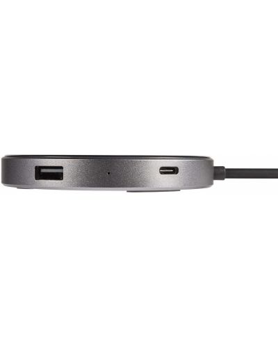 Безжично зарядно и хъб Xtorm - 8912, 6 в 1, USB-C, черно/сиво - 10