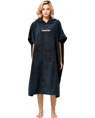 Хавлиено пончо Cressi - Poncho Robe , черно - 2