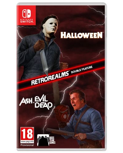 Halloween and Ash vs. Evil Dead - Retro Realms Double Feature (Nintendo Switch) - 1