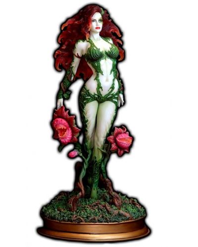 Фигура DC Comics Fantasy Gallery - Poison Ivy (Luis Rojo) Web Exclusive, 43 cm