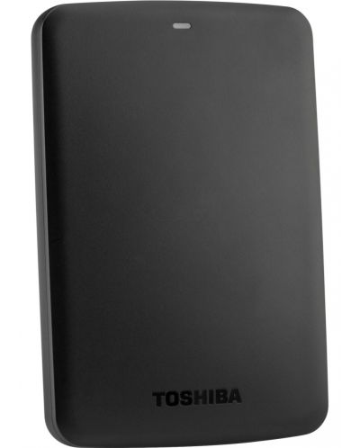 Твърд диск Toshiba - Canvio Basic, 500GB, външен, 2.5'', черен - 1