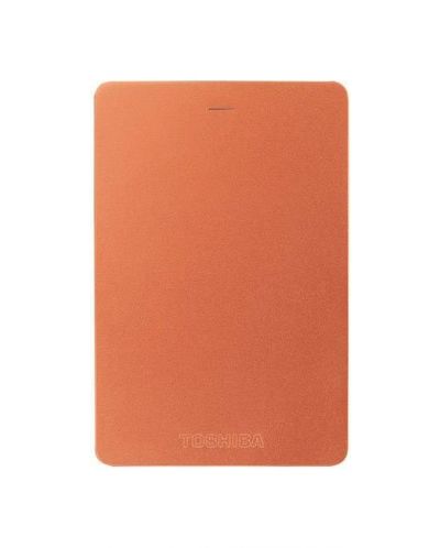 Твърд диск Toshiba - Canvio Alu, 1TB, външен, 2.5'', червен - 1
