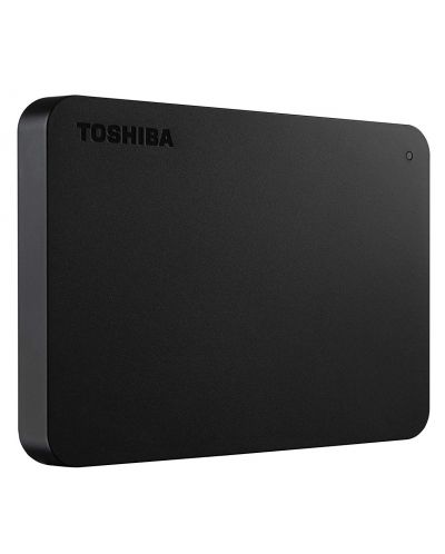 Твърд диск Toshiba - Canvio Basics, 4TB, външен, 2.5'', черен - 1